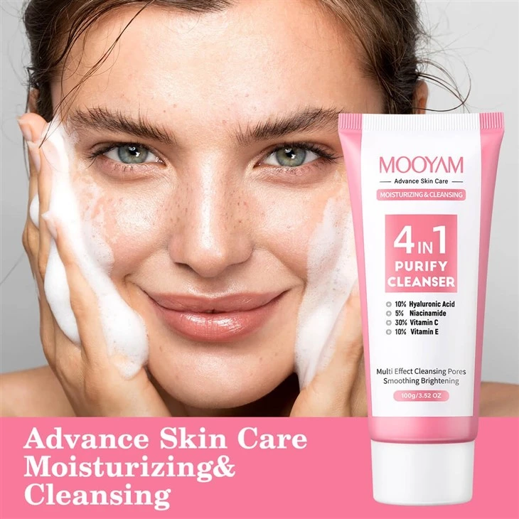Mooyam 4in1 Purify Deep Clean Hydrate Cleanser high quality